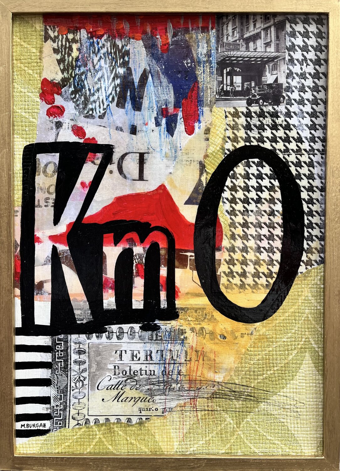 Km 0 María Burgaz Original painting for sale