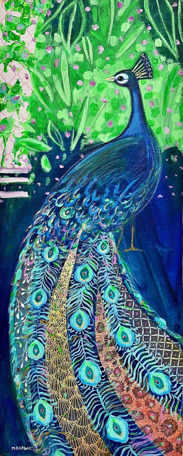 My grand tour María Burgaz Original painting for sale