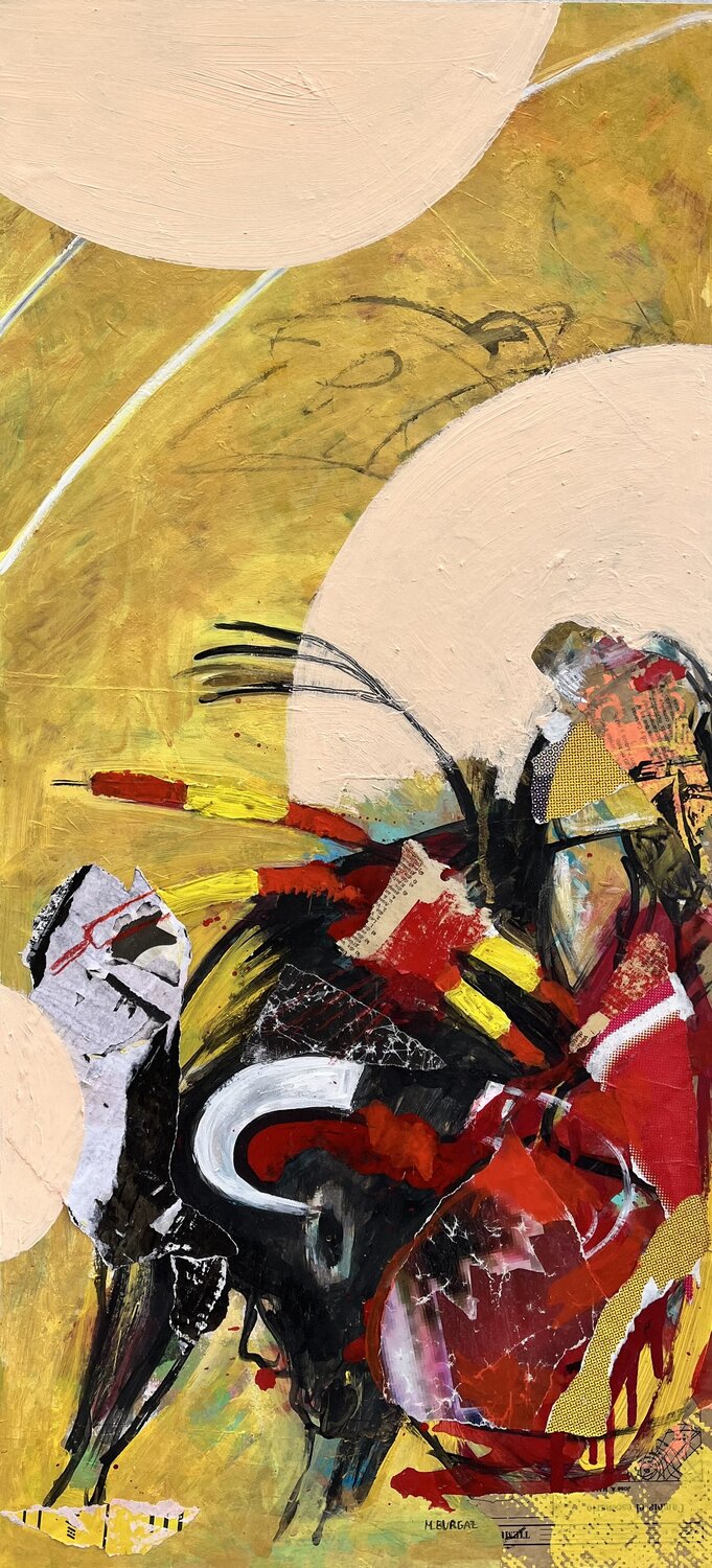La faena María Burgaz Original painting for sale