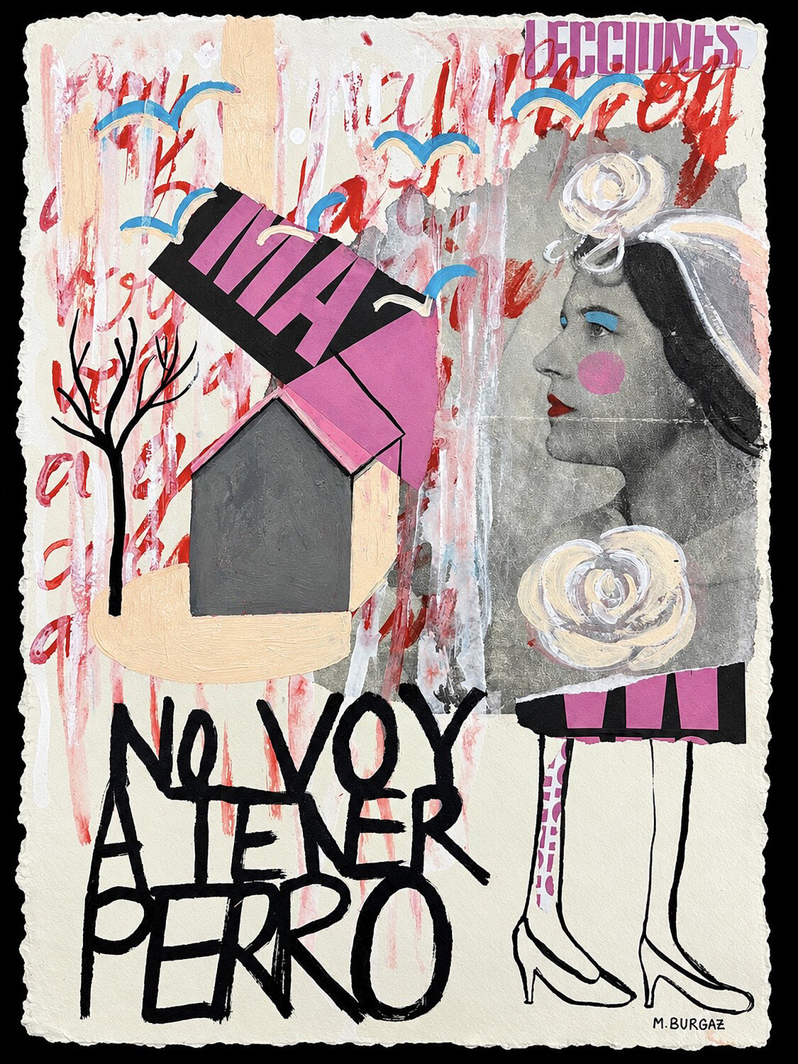 Propósitos María Burgaz Original painting for sale