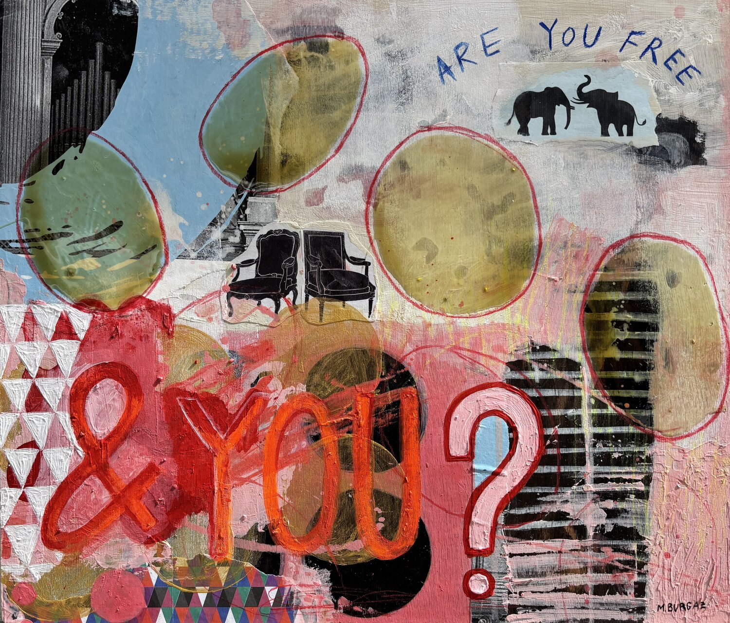 Are you free / Almost María Burgaz Originalgemälde zu verkaufen