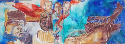 Argonauts by Anette Vargas, Painting for Sale on Select