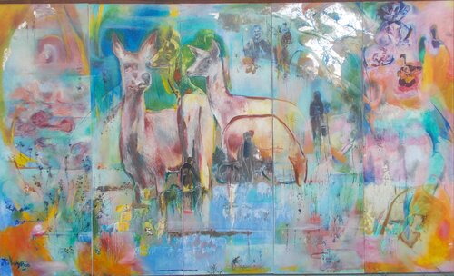 Sunset by Anette Vargas, Painting for Sale on Select