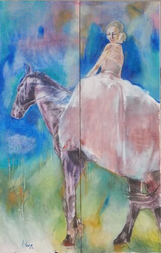 The bride by Anette Vargas, Painting for Sale on Select