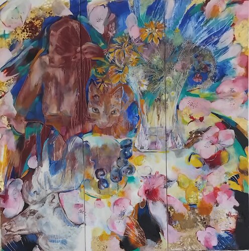 " We are such stuff as dreams are made on" by Anette Vargas, Painting for Sale on Select