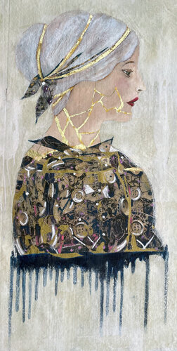 A small diviation of the truth VI by Karenina Fabrizzi, Painting for Sale on Select