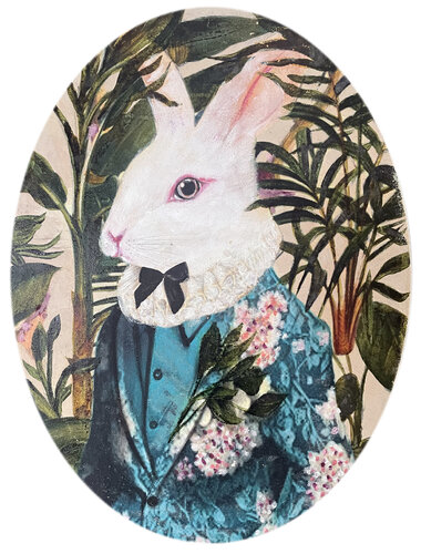 Ryan  haute couture by Karenina Fabrizzi, Painting for Sale on Select
