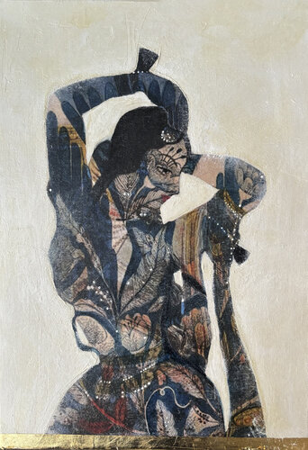 Hues of Happiness I by Karenina Fabrizzi, Painting for Sale on Select
