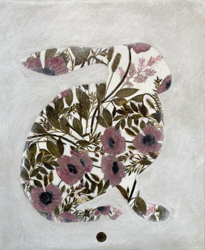 Silent Garden/ Lei by Karenina Fabrizzi, Painting for Sale on Select
