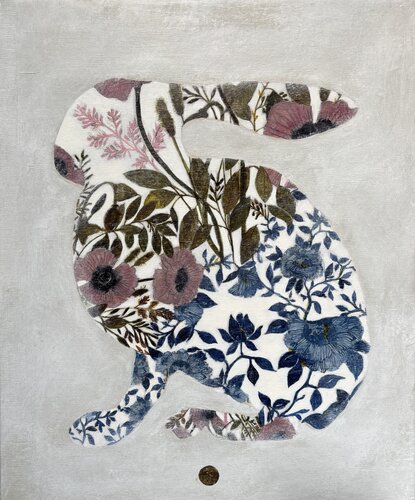 Silent Garden/ Lui by Karenina Fabrizzi, Painting for Sale on Select