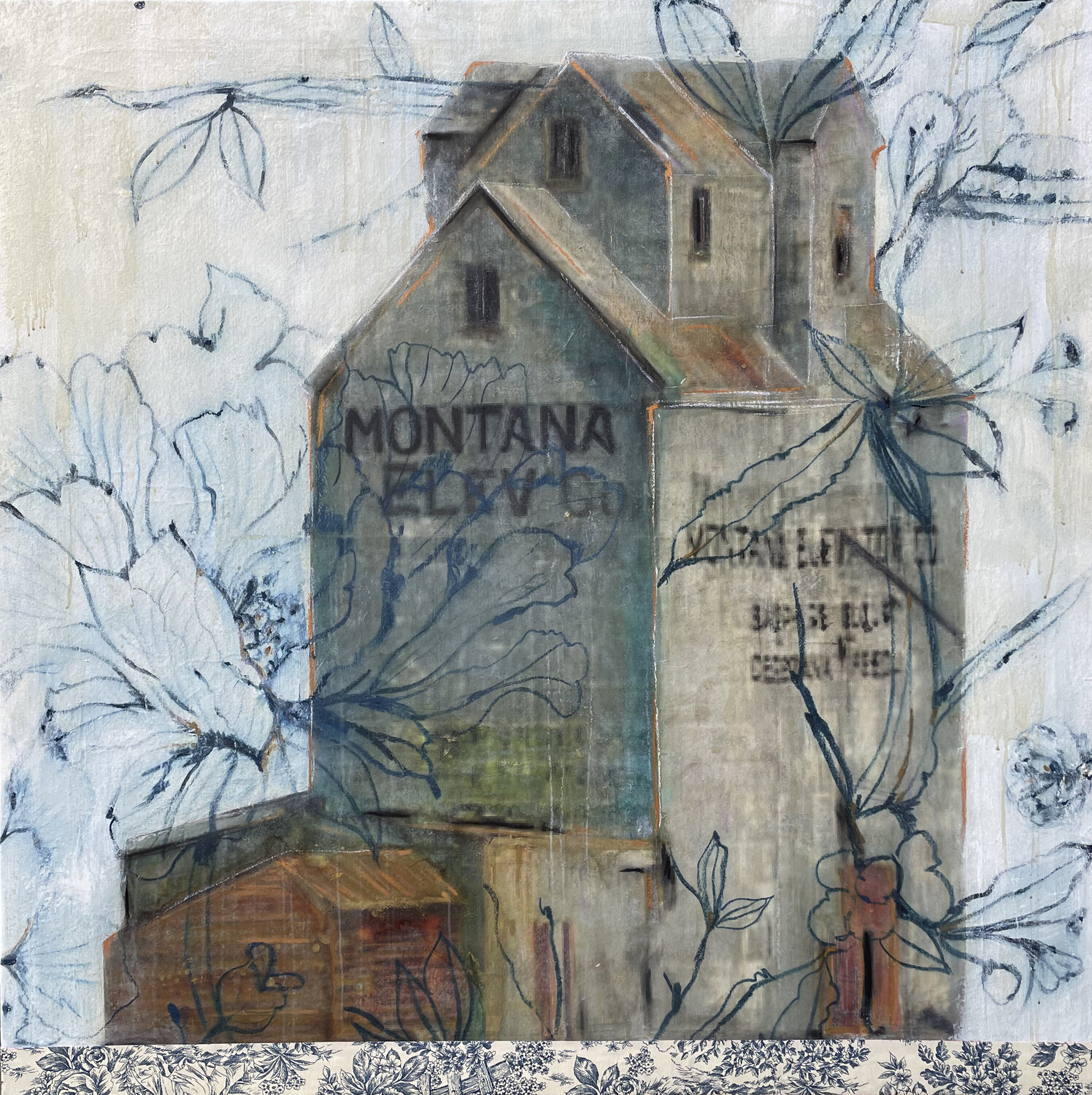 The house Karenina Fabrizzi Original painting for sale