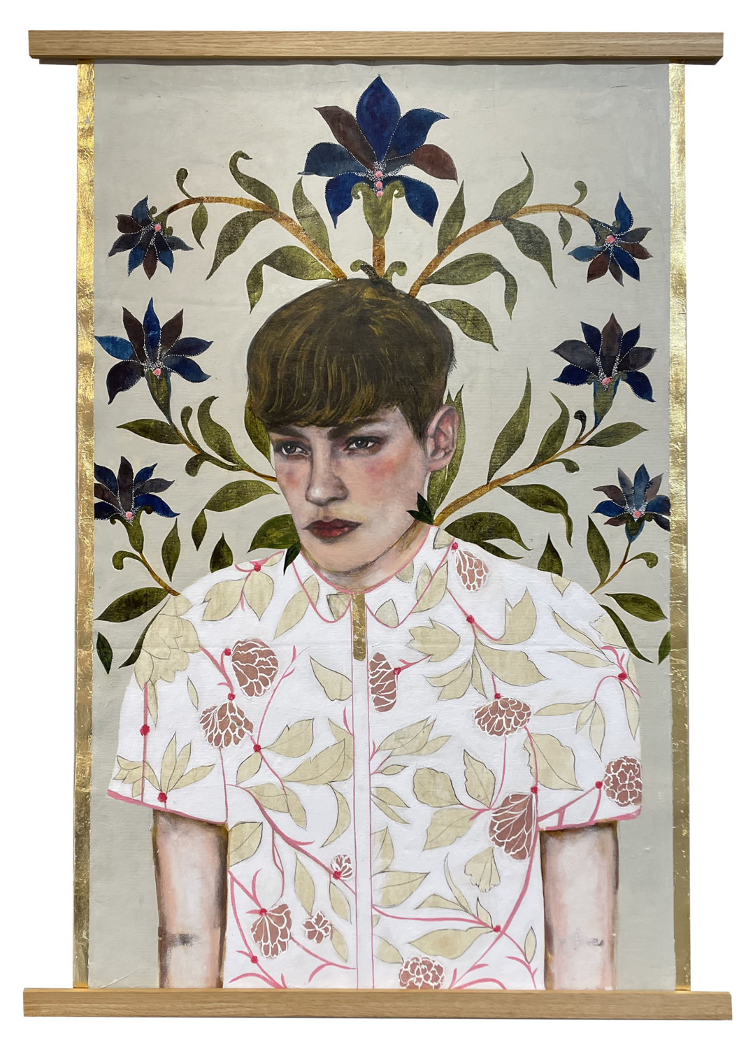 Enigmatic Allure I Karenina Fabrizzi Original painting for sale