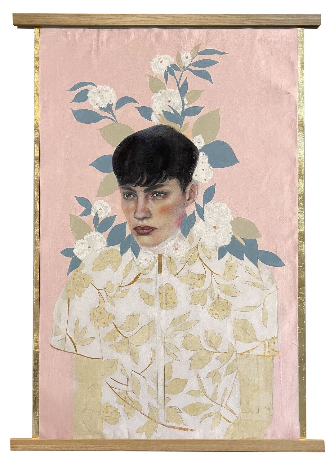 Enigmatic Allure III Karenina Fabrizzi Original painting for sale
