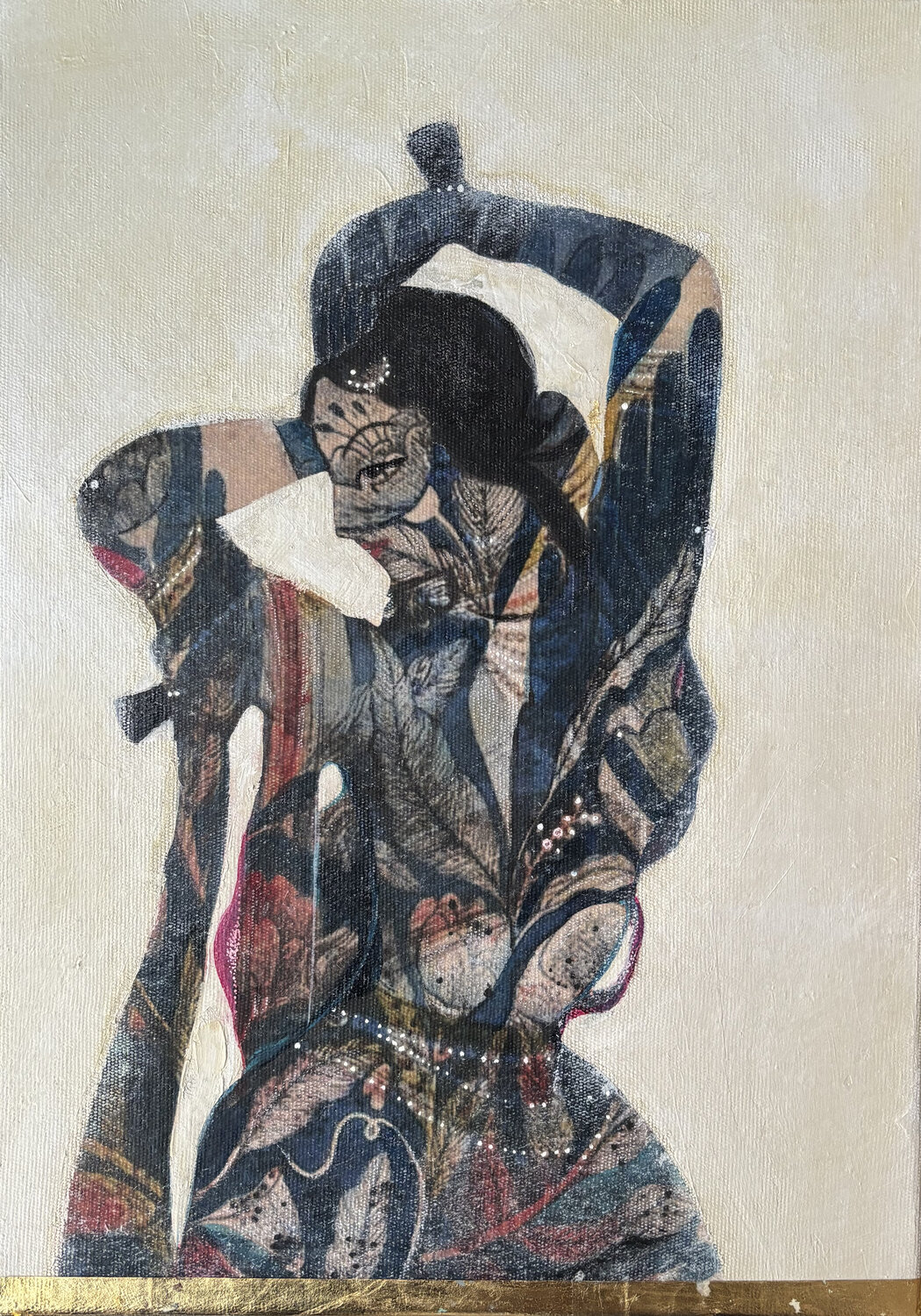 Hues of Happiness Karenina Fabrizzi Original painting for sale