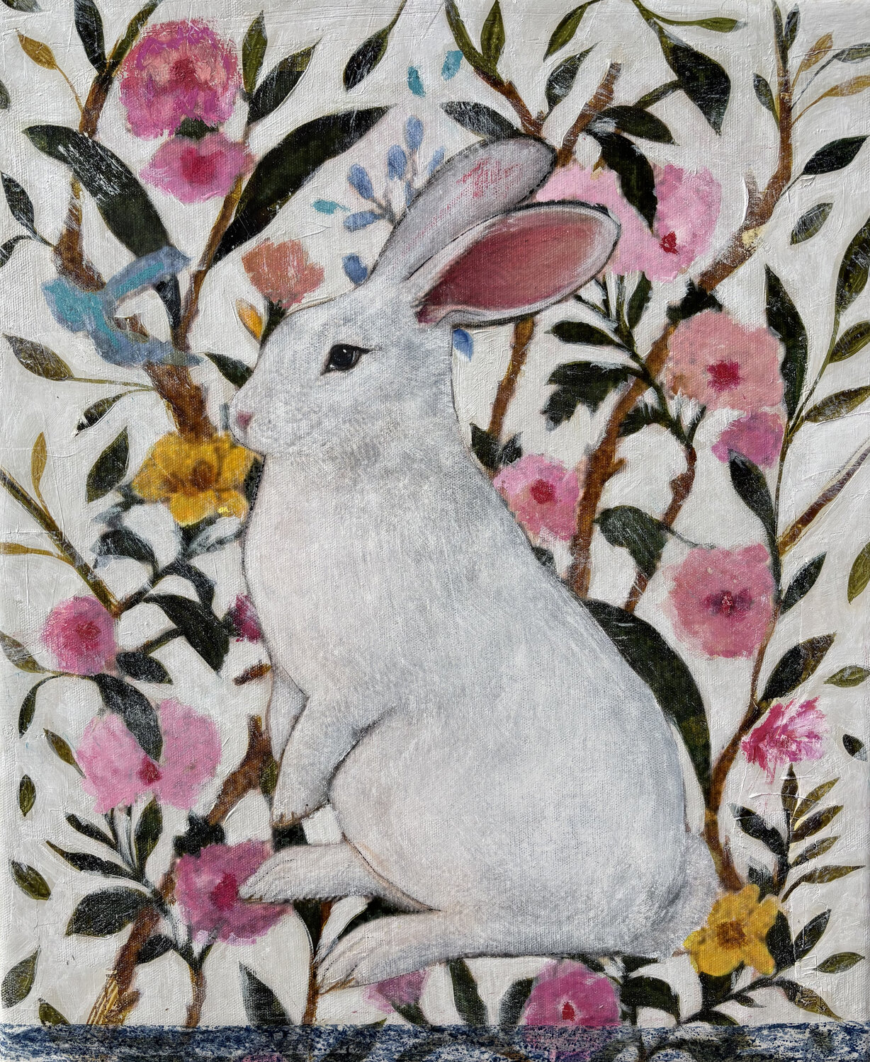 Silent Garden/ Spring Karenina Fabrizzi Original painting for sale