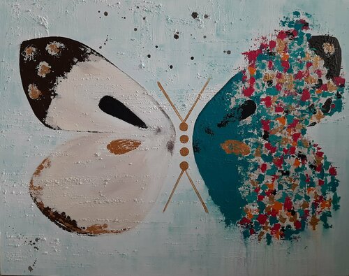 Dos formas de ver la vida by Masqali, Painting for Sale on Select