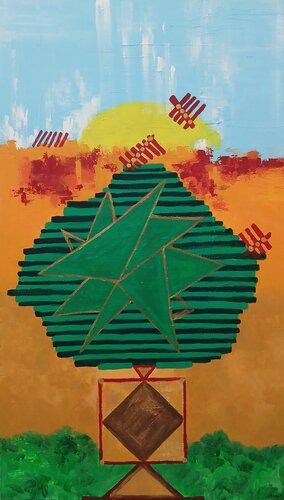 TIERRA PROMETIDA by Masqali, Painting for Sale on Select
