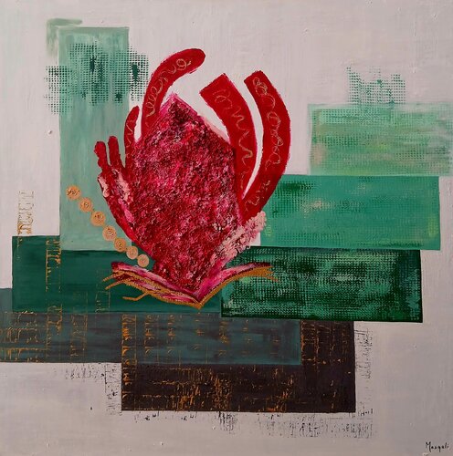 Corazon de Cristal by Masqali, Painting for Sale on Select