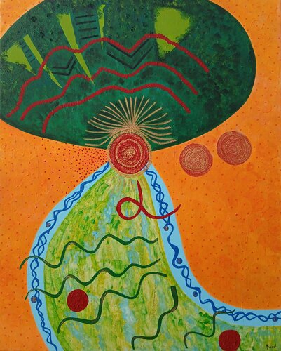 PAISAJE INTERIOR von Masqali, Malerei kaufen auf Select