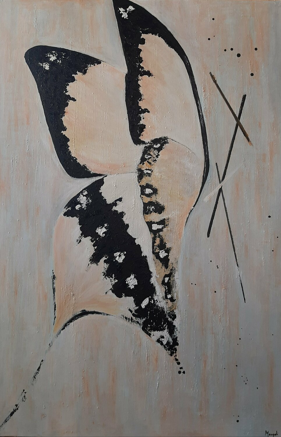 Armas de mujer Masqali Original painting for sale