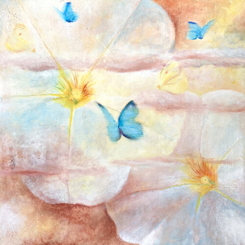 Fleurs de vie 8. by Isael, Painting for Sale on Select