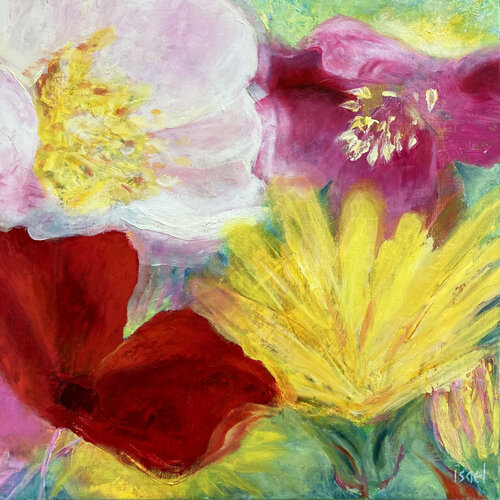 Fleurs de vie 9. by Isael, Painting for Sale on Select