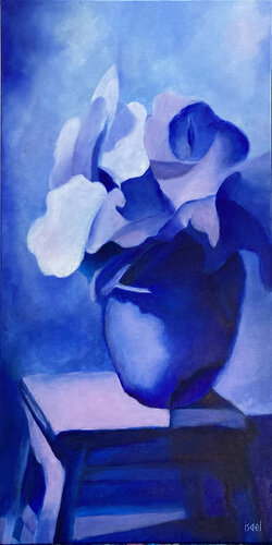 Blue Emotion by Isael, Painting for Sale on Select