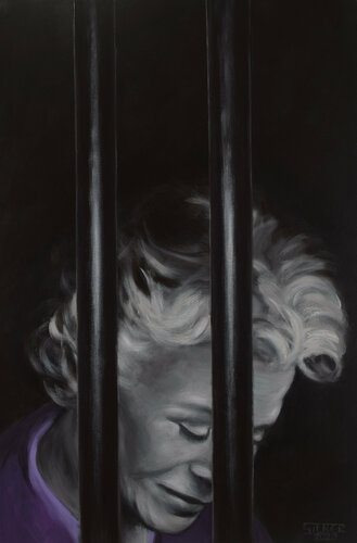 Macht 1 by Prof. Gerhard Silber, Painting for Sale on Select