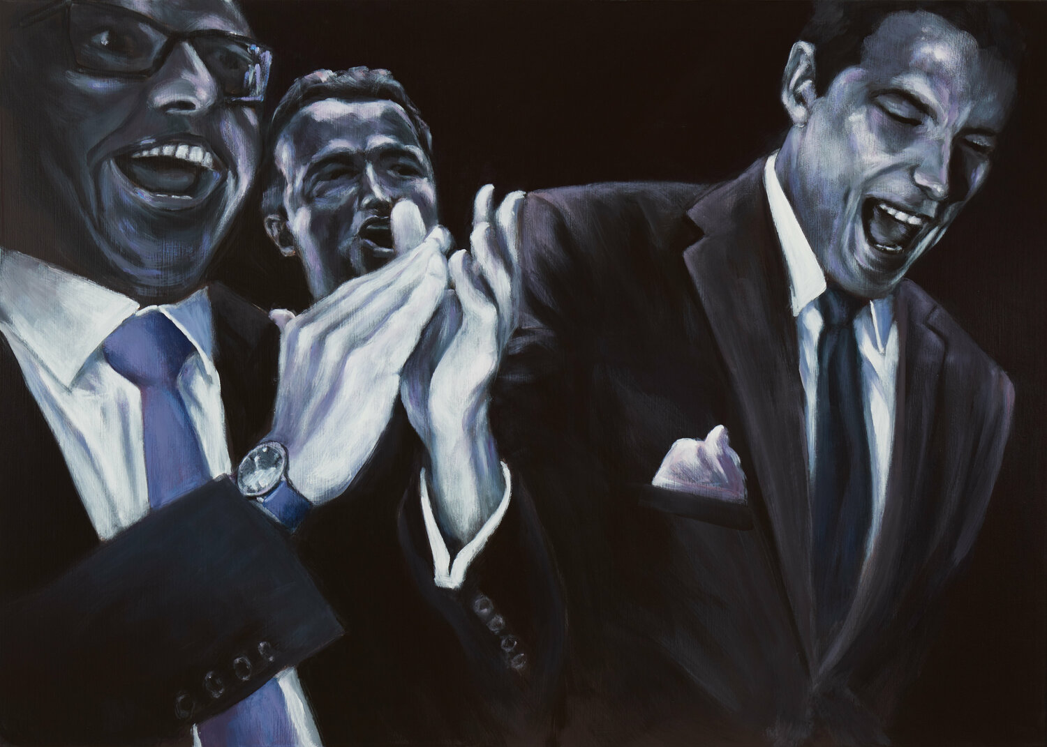 Money - Money - Money I Prof. Gerhard Silber Original painting for sale