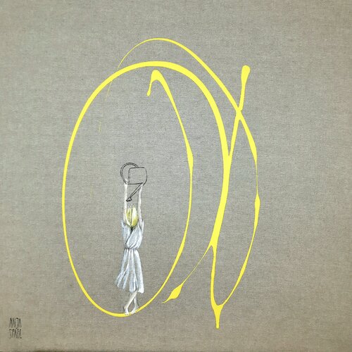 Cultivating Happiness by Anja Spagl, Painting for Sale on Select