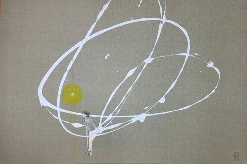 You are the Light by Anja Spagl, Painting for Sale on Select