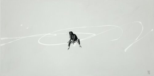 Odyssee by Anja Spagl, Painting for Sale on Select