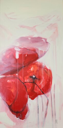 Ephemeral Beauty by Anja Spagl, Painting for Sale on Select