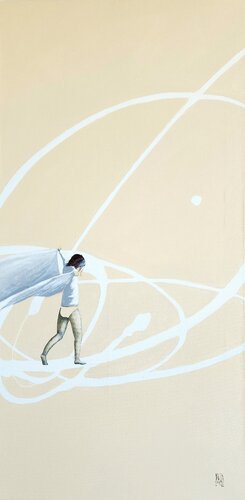 Summer within by Anja Spagl, Painting for Sale on Select