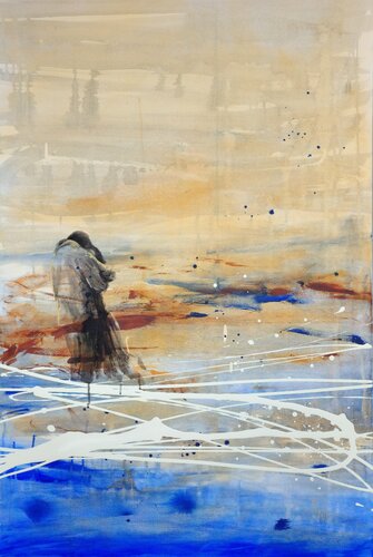 October Light II by Anja Spagl, Painting for Sale on Select