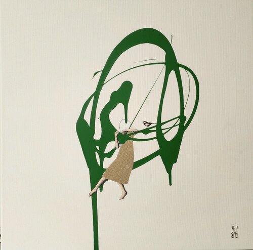 Lightheaded IV by Anja Spagl, Painting for Sale on Select