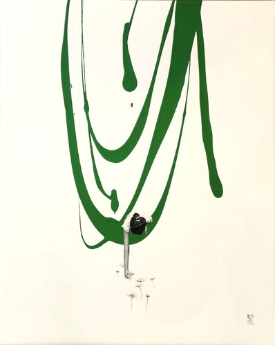 The secret Garden within VII by Anja Spagl, Painting for Sale on Select