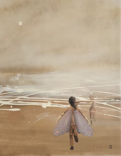 Evasion by Anja Spagl, Painting for Sale on Select