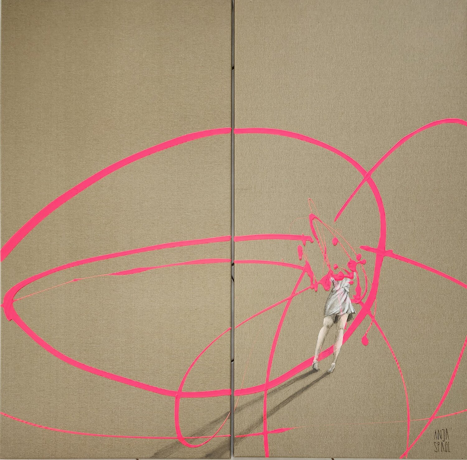 Transcendence Anja Spagl Original painting for sale