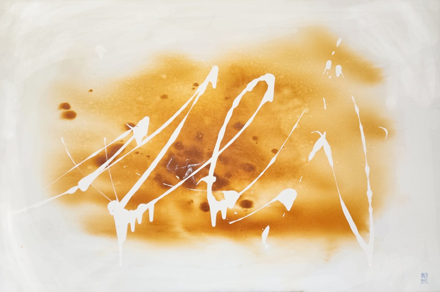 Trust the Fall Anja Spagl Original painting for sale