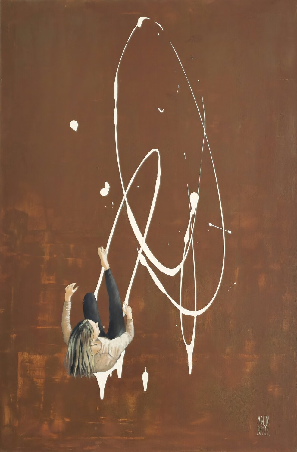 That's Life Anja Spagl Original painting for sale