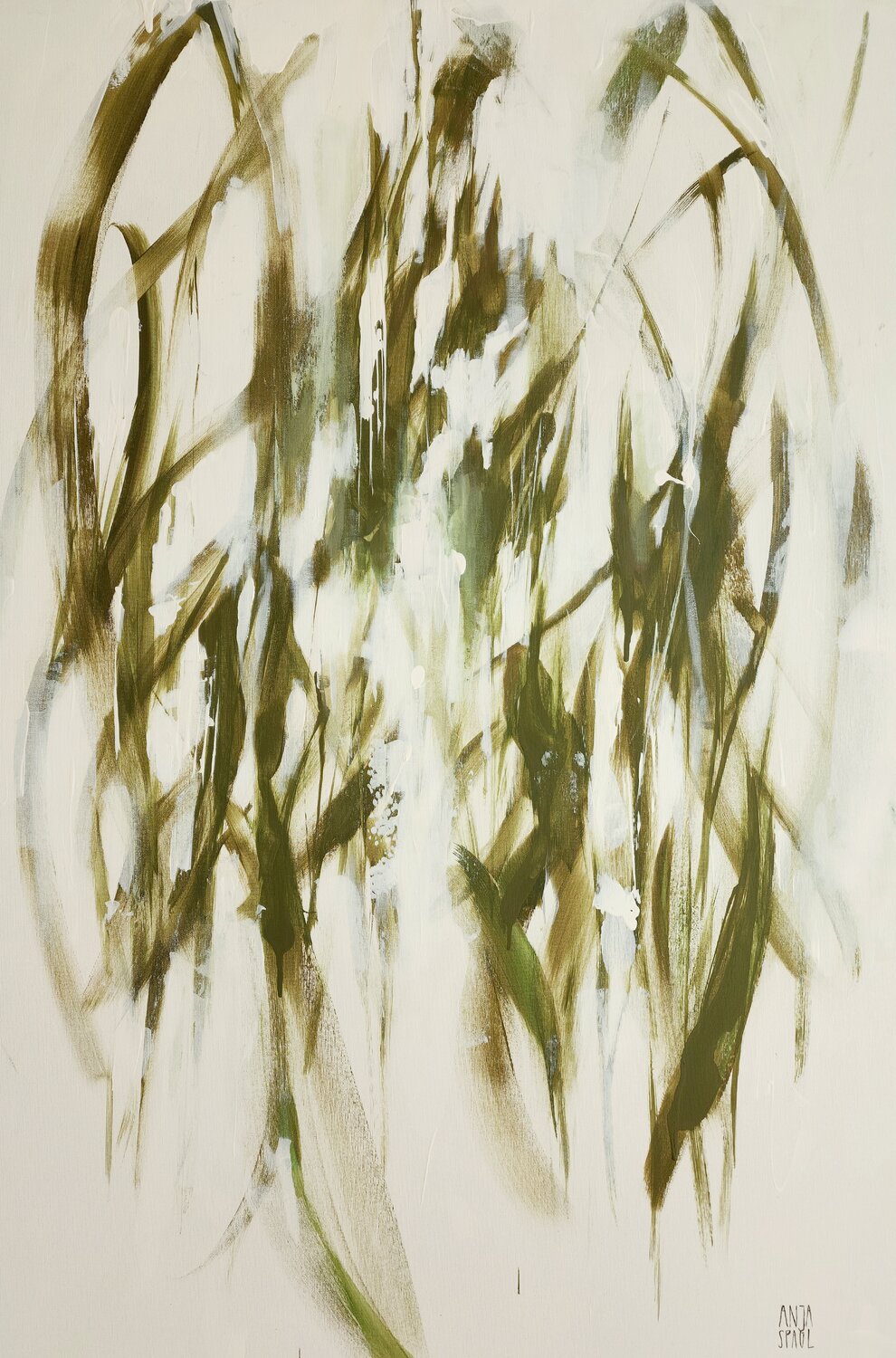 Wabi-Sabi II Anja Spagl Original painting for sale