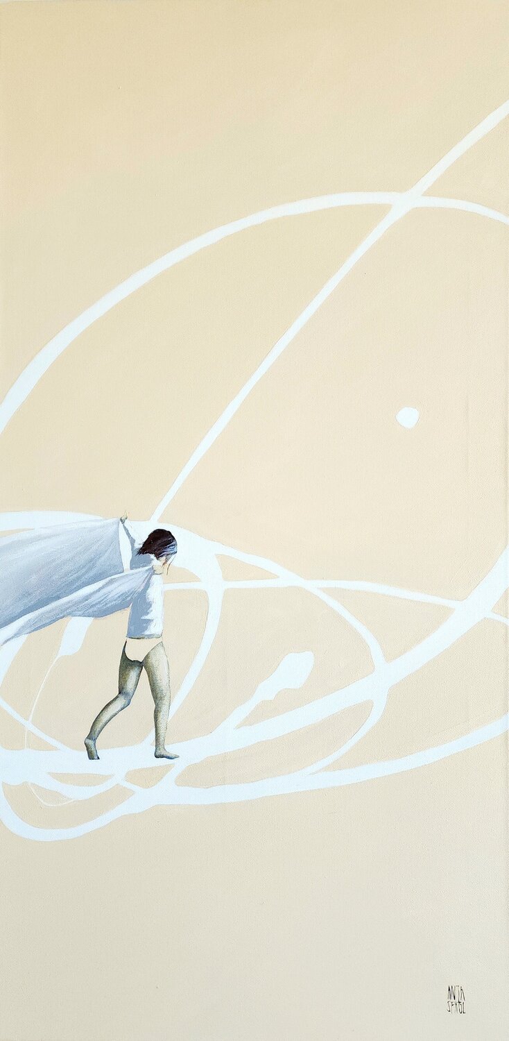 Summer within Anja Spagl Original painting for sale