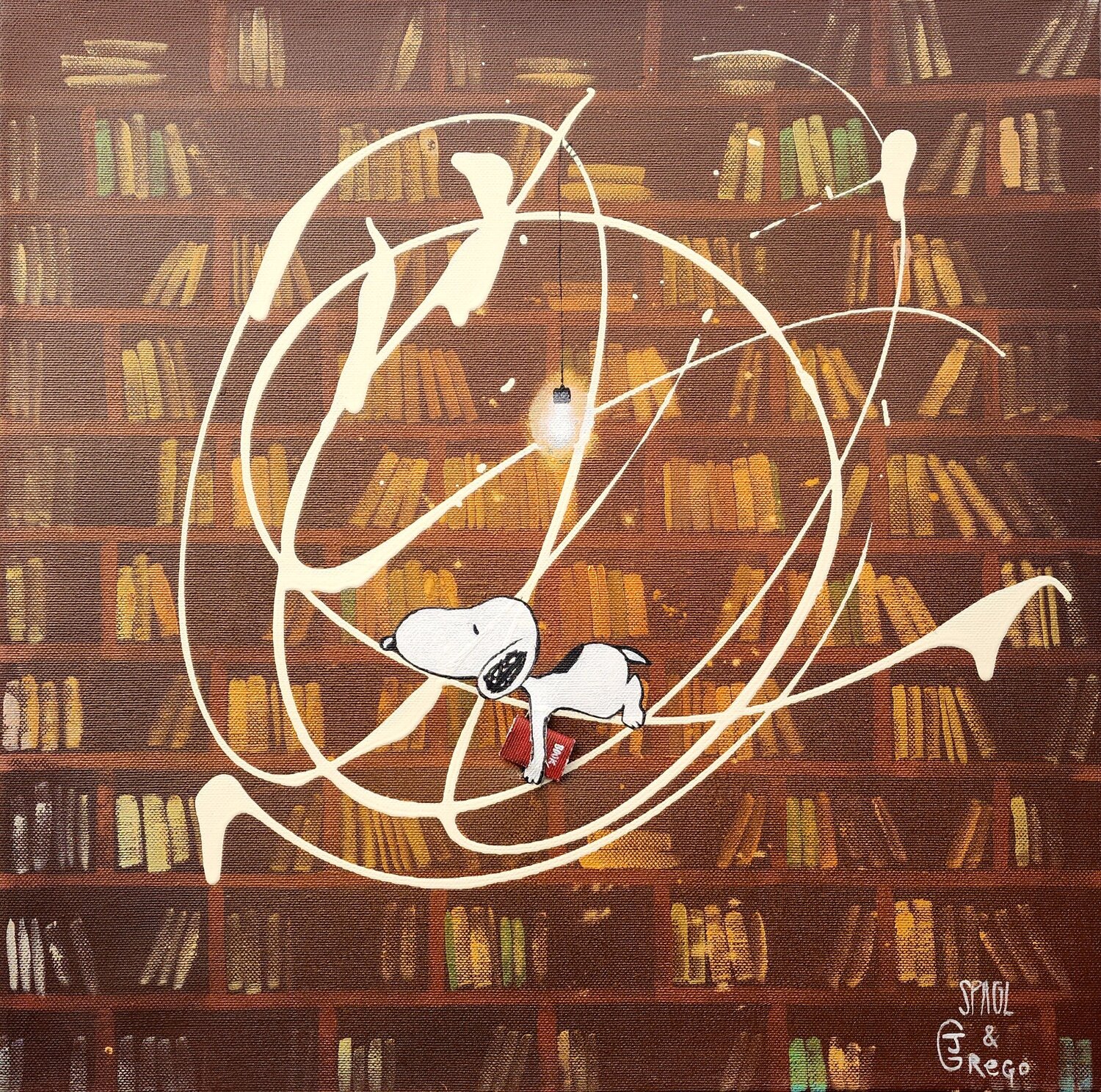 Dream away Anja Spagl Original painting for sale