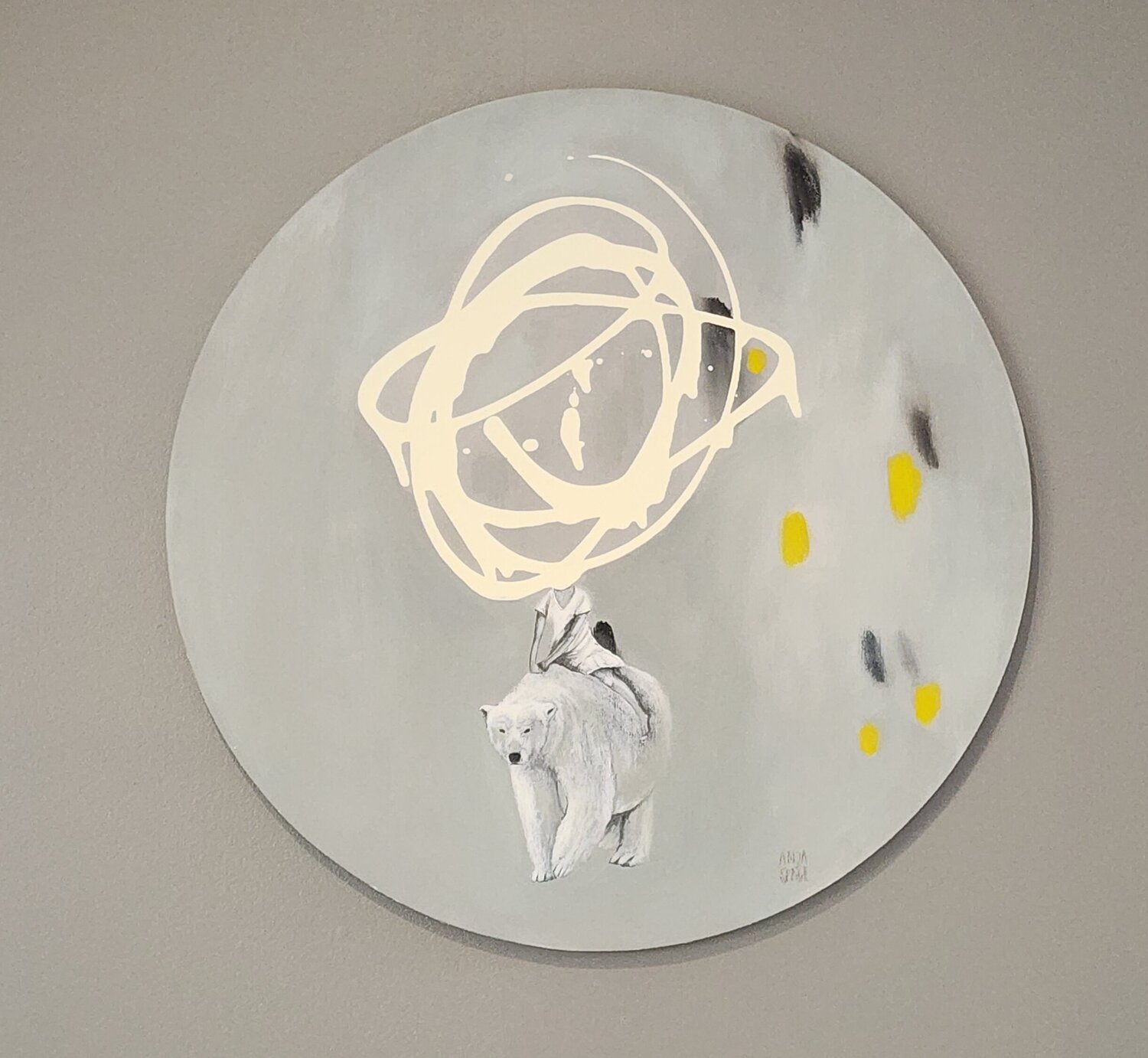 Possible, Impossible Anja Spagl Original painting for sale