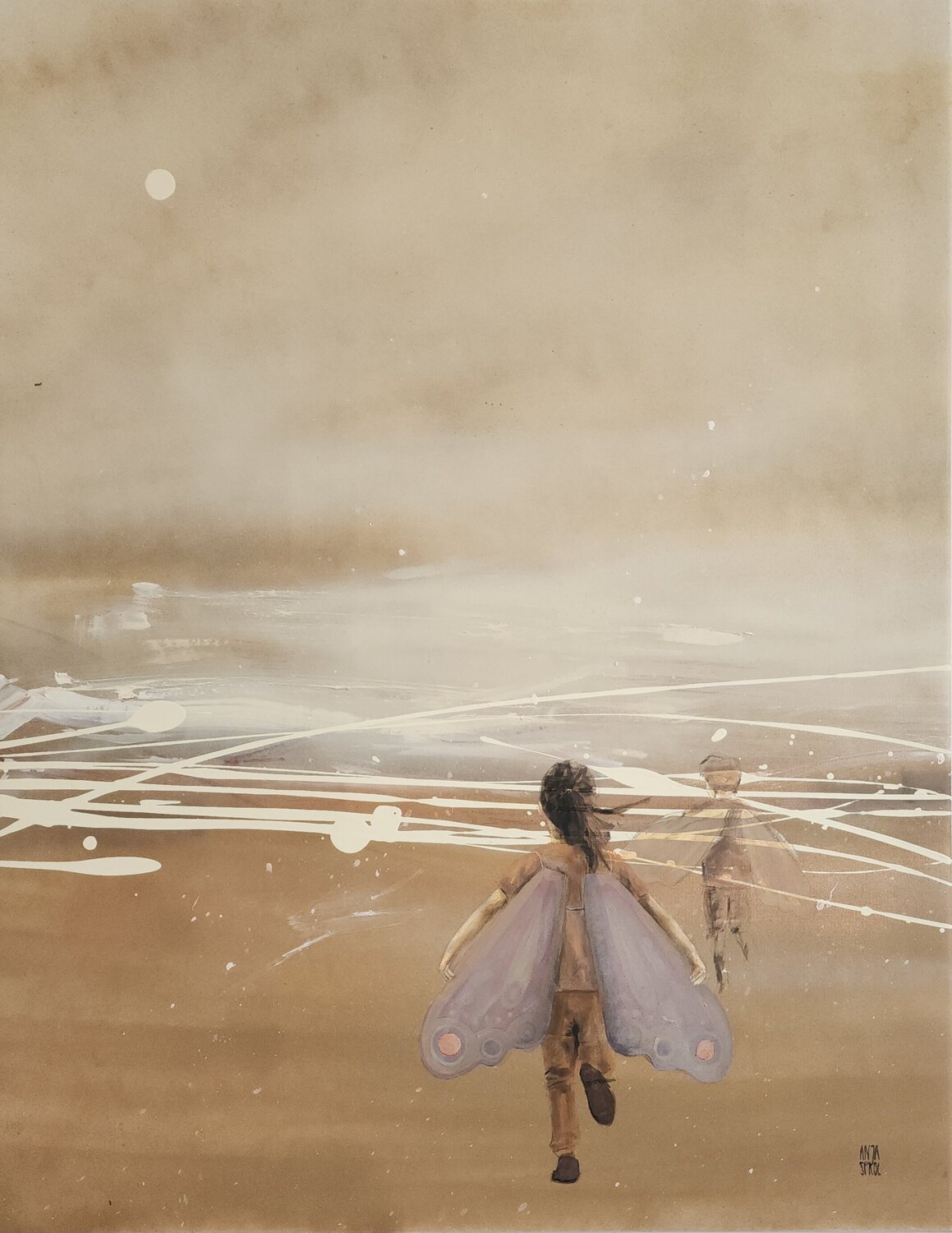 Evasion Anja Spagl Original painting for sale