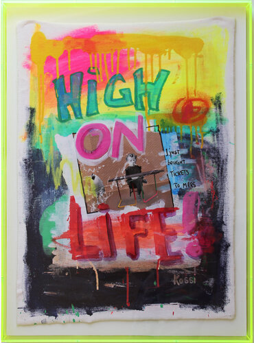High on life by Kristin Kossi, Painting for Sale on Select
