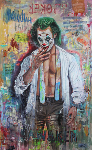 Joker - Know your Why by Kristin Kossi, Painting for Sale on Select