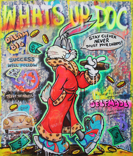 What`s up Doc? by Kristin Kossi, Painting for Sale on Select