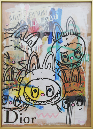 Lalabu Labubu by Kristin Kossi, Painting for Sale on Select